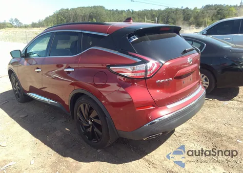 2017 Nissan Murano Platinum from USA, damaged, VIN 5N1AZ2MH5HN147883